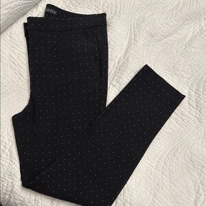 Zara Woman  Black Polka Dot Pants